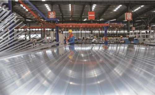 焦作万方(000612.SZ)：下游铝加工主要是合金产品的生产线，未包括深加工和再生铝