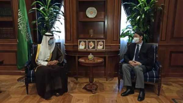 中国政府中东问题特使翟隽会见巴林外交次大臣阿卜杜拉